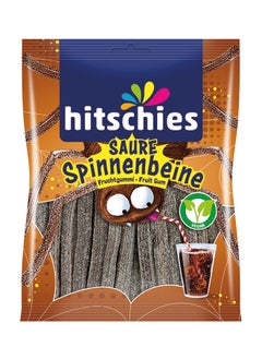 Sour Spiderlegs Vegan Cola Fruit Gum 125g
