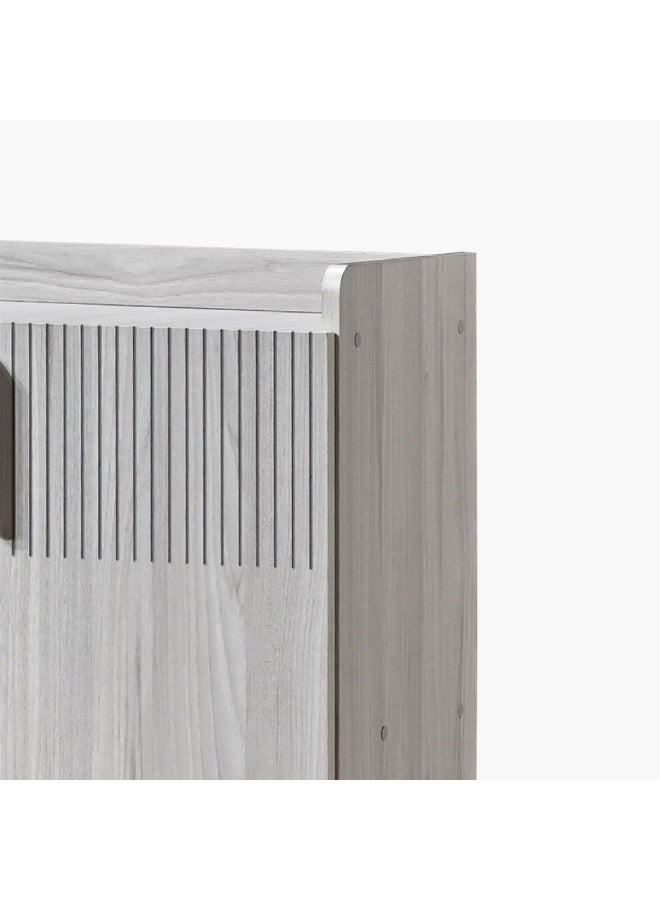 Home Box Elmwood 24-Pair Shoe Cabinet with 4 Doors 34 x 110 x 119 cm - Image 2