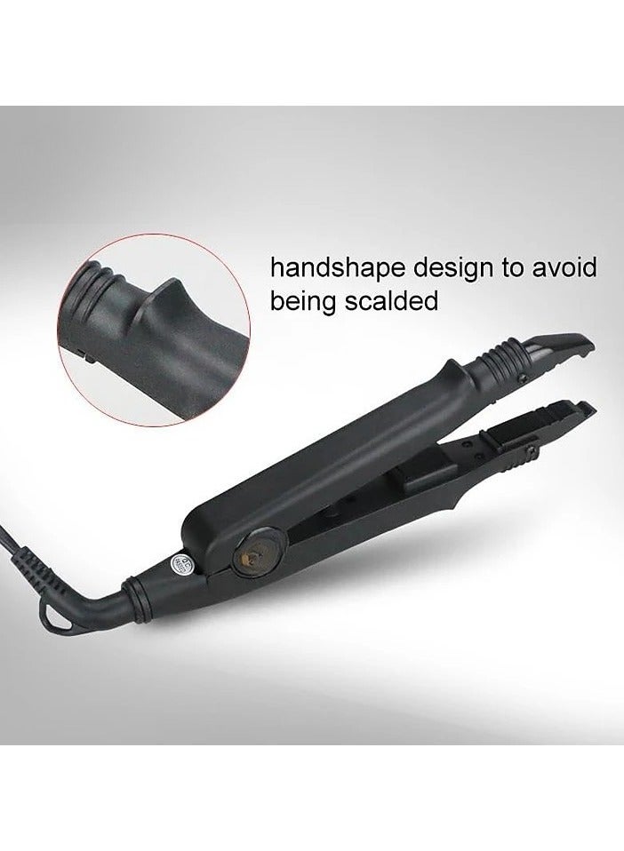 علاجات مكواة إطالة الشعر من لوف لمعدات الصالون الاحترافية Style02 أسود - Image 2