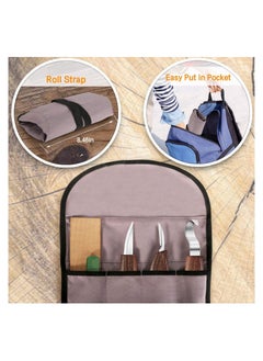 Y&D 7-in-1 Wood Carving Kit, Tools Set with Hook Knife Whittling Chip Woodworking Gloves Sharpener Tool Package for Beginners  - Image 4