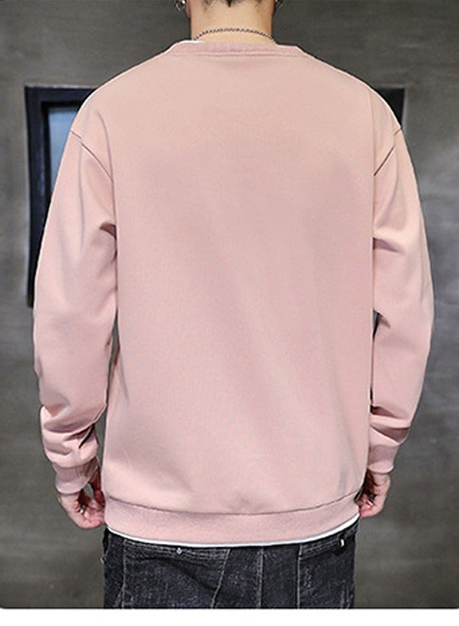 NIBEMINENT Men's Fashion Loose Long-sleeved Sweater Bottoming Shirt New Spring And Autumn Clothes - Image 3