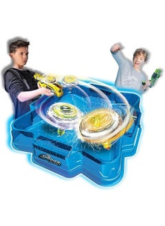 Silverlit Silverlit Single Shot Blaster Firestorm – Powerful Spinner Toy with Lights & Sound, Metal Body  - Image 2
