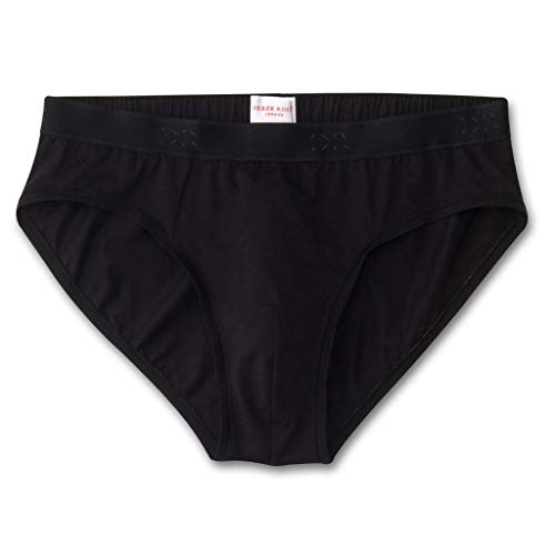 Derek Rose Men's Jack 1 Stretch Mid Brief, Black, Medium - Image 1