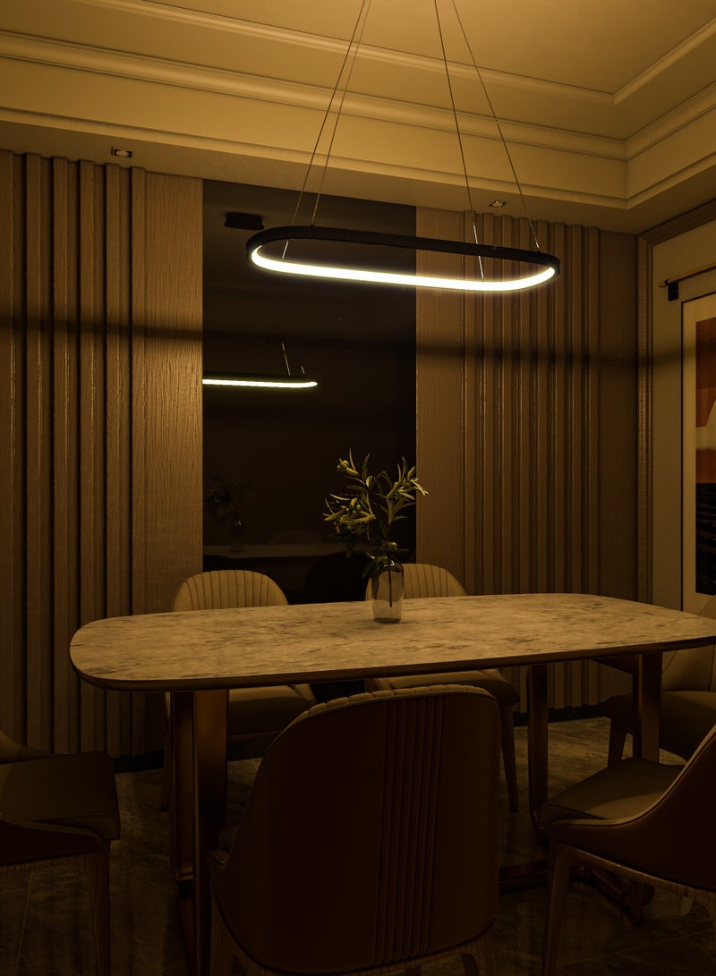UCANDLE Modern Oval Pendant Lighting  - Image 4