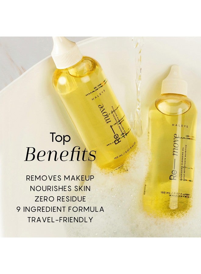 HALEYS Cleansing Oil, VEGAN KOREAN Formula, Removes Waterproof Makeup, Sunscreen, Impurities, Unclog pores, Gentle & Nourishing Makeup Removal with Olive Oil & Vitamin E - All Skin Types (Sensitive) - Image 2