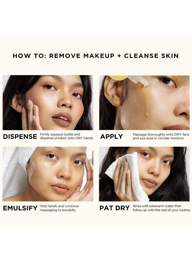 HALEYS Cleansing Oil, VEGAN KOREAN Formula, Removes Waterproof Makeup, Sunscreen, Impurities, Unclog pores, Gentle & Nourishing Makeup Removal with Olive Oil & Vitamin E - All Skin Types (Sensitive) - Image 3