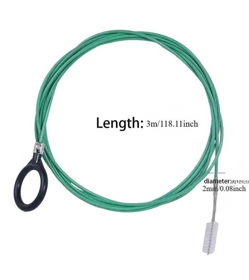 3Pcs 3M Car Drain Unclogger Brush Hose Cleaning Tool Sewer Unclogging Accessories - Image 3