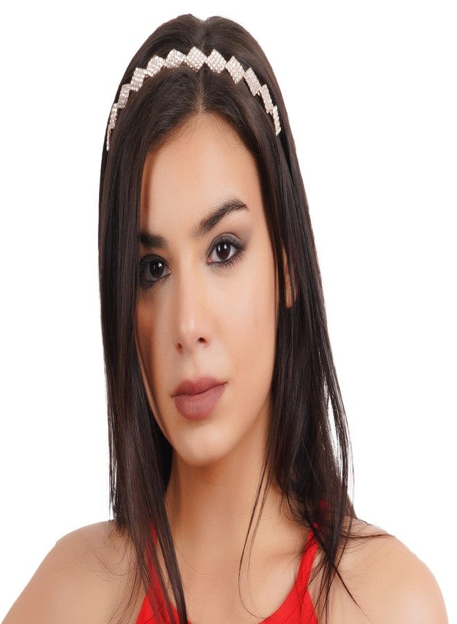 NAT- Princes Crown/Head band with Stone for Girls (1 Piece) - Image 4