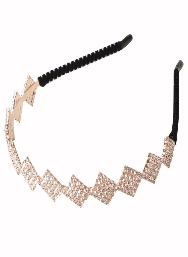 NAT- Princes Crown/Head band with Stone for Girls (1 Piece) - Image 1