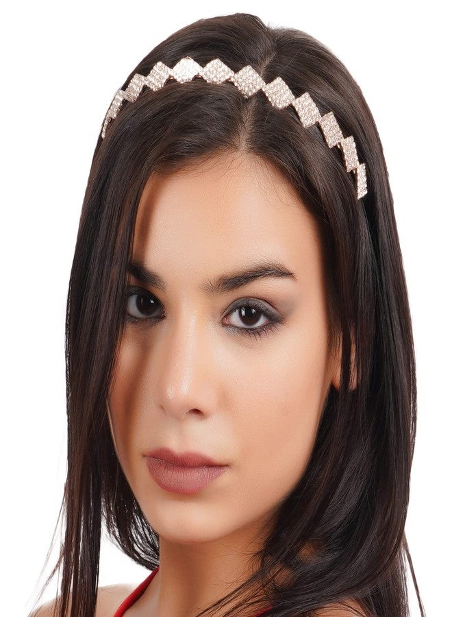 NAT- Princes Crown/Head band with Stone for Girls (1 Piece) - Image 2