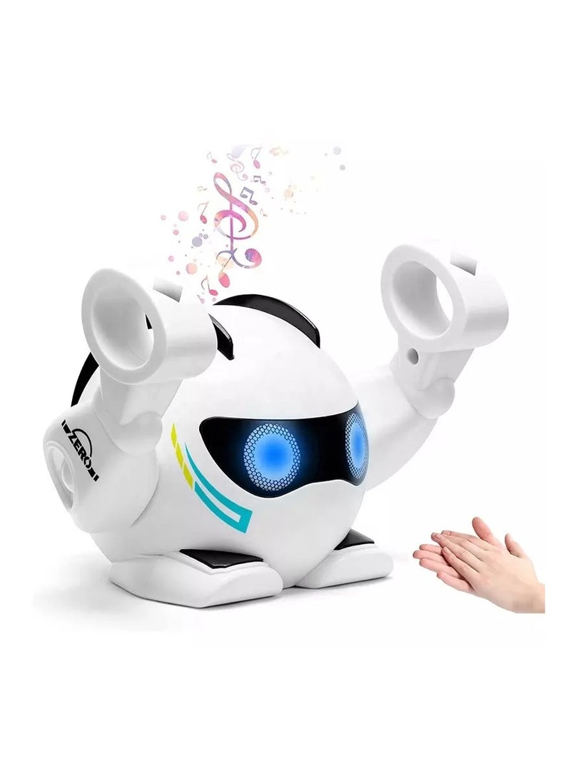 general Rolling Music Robot, Touch Sensing Smart Early Learning Children's Toy Portable, Interactive Rolling Walking Singing and Dancing, Gift for 3-8 Years Old - Image 1