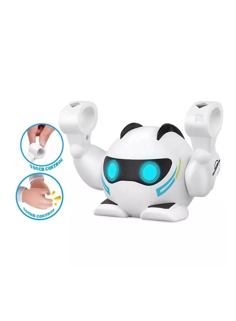 general Rolling Music Robot, Touch Sensing Smart Early Learning Children's Toy Portable, Interactive Rolling Walking Singing and Dancing, Gift for 3-8 Years Old - Image 5