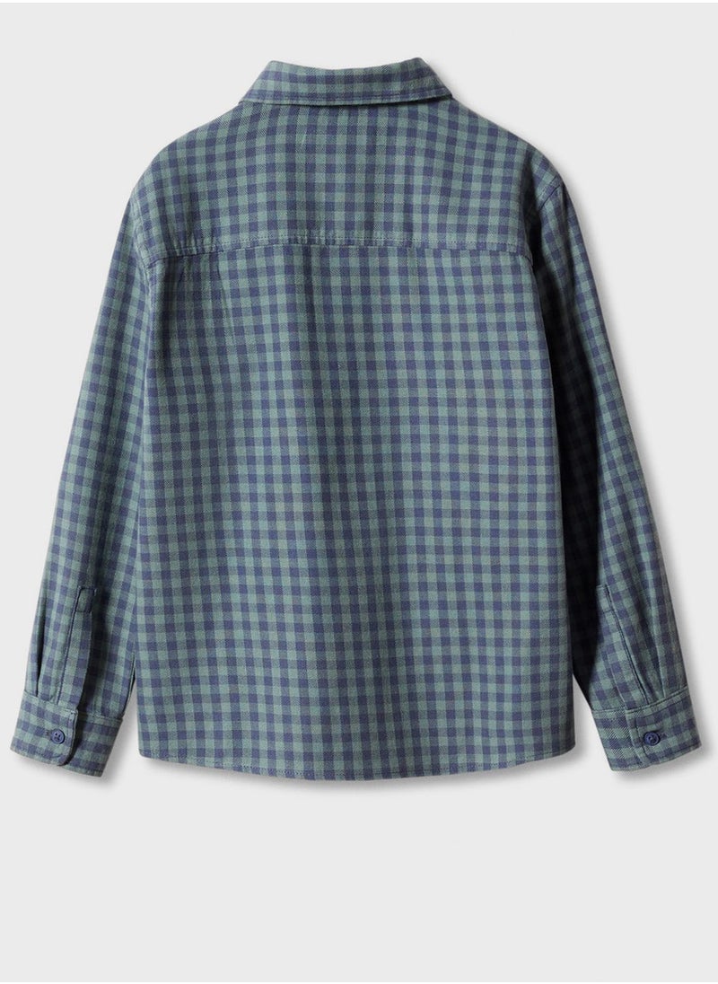 MANGO - Kids Essential Shirt - Image 1
