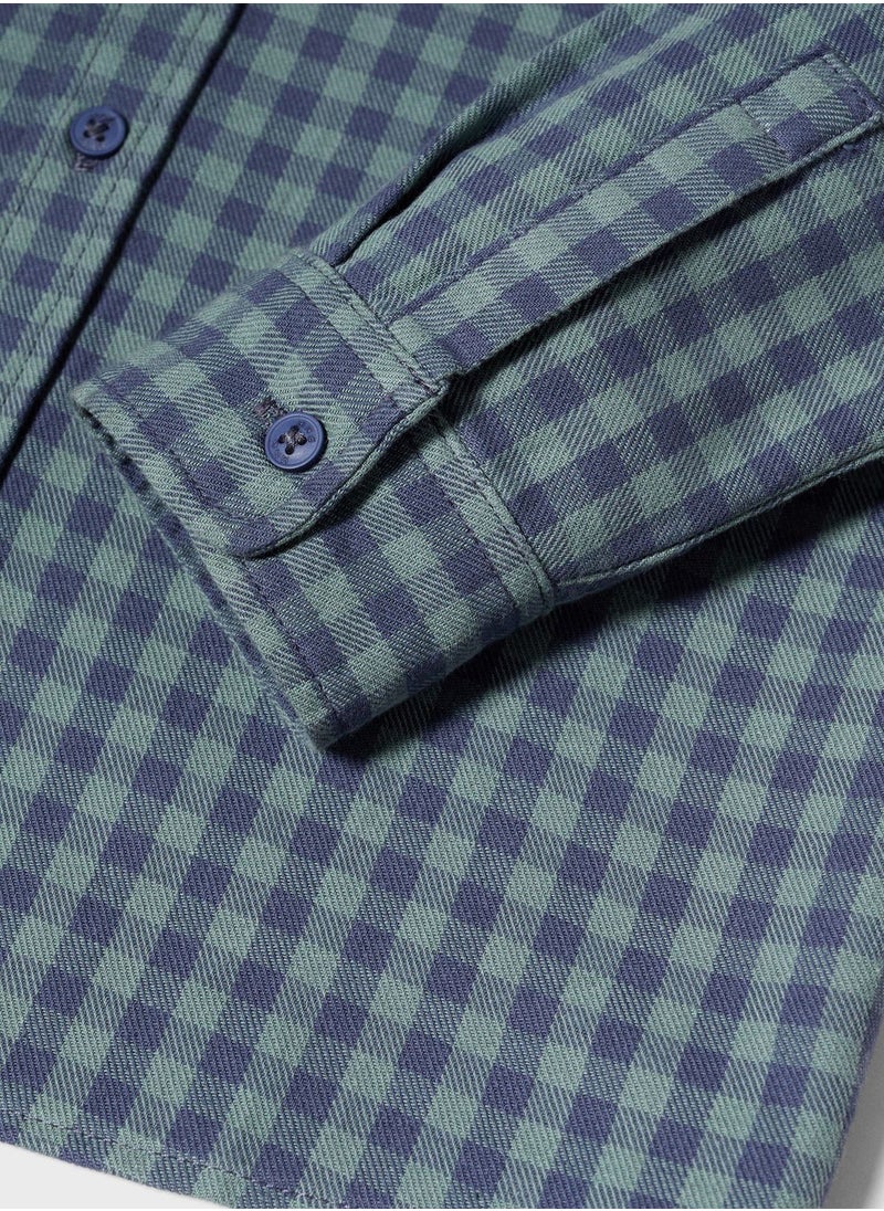 MANGO - Kids Essential Shirt - Image 1