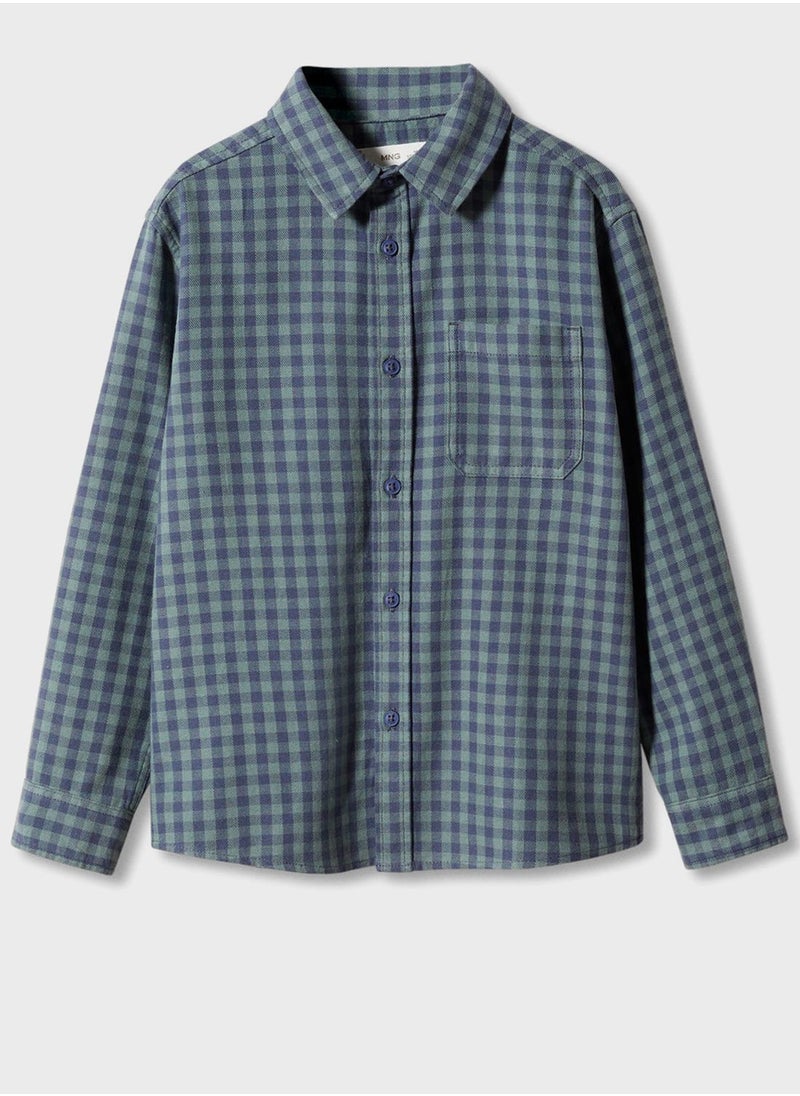 MANGO - Kids Essential Shirt - Image 1