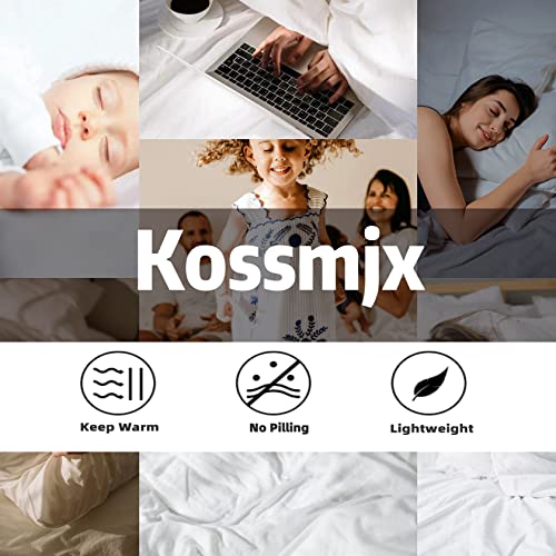 Kossmjx Cartoon Dinosaur Comforter Set for Kids Dark Blue Dinosaurs Twin Comforter Set for Boys Dinosaur Kids Bedding Set Soft Breathable Dinosaurs Quilt with 1 Pillowcase for All-Season, Twin Size - Image 5