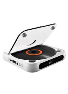 KC-918 Portable CD Player,  Personal CD Players with Bluetooth for Car, Travel or Language learning, Rechargeable Small Music Player