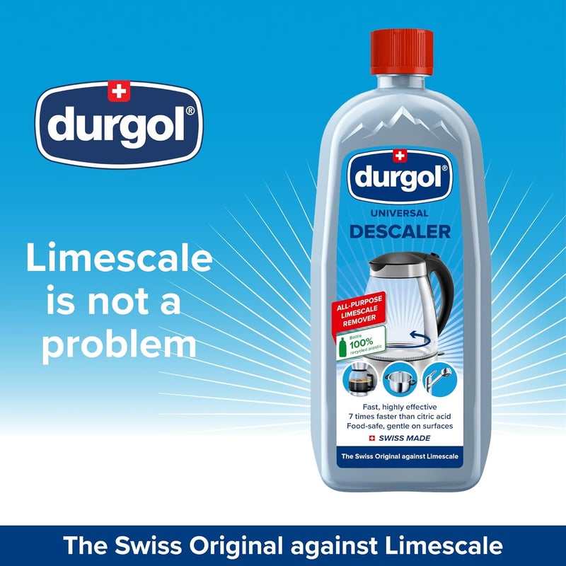 Durgol 0298 Universal Multipurpose Descaler/Decalcifier, 25.4 Ounce, Blue - Image 1