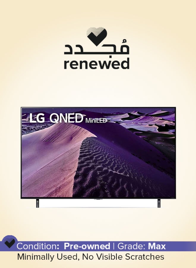 LG Renewed -  75" Smart QNED TV - 4K 75QNED75 Black - Image 1