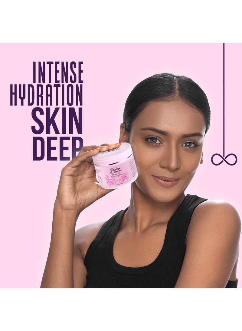 Dazller Classic Care Hydrating Cream 100g Deep Penetration Quick absorption Deep nourishment with Vitamin B5 Vitamin E