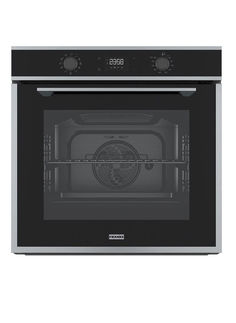franke Built in Oven 60 cm 71 Liters Electric with Grill 11 Functions Power 3300 watt  Stainless Steel  FMA 97 P XS 
