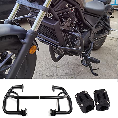 Midimttop Motorcycle Crash Bar Engine Guard Frame Protection Bumper Protector for Honda Rebel CMX 500 Rebel 500 2017 2018 2019 2020 2021 2022 2023 2024 - Image 1