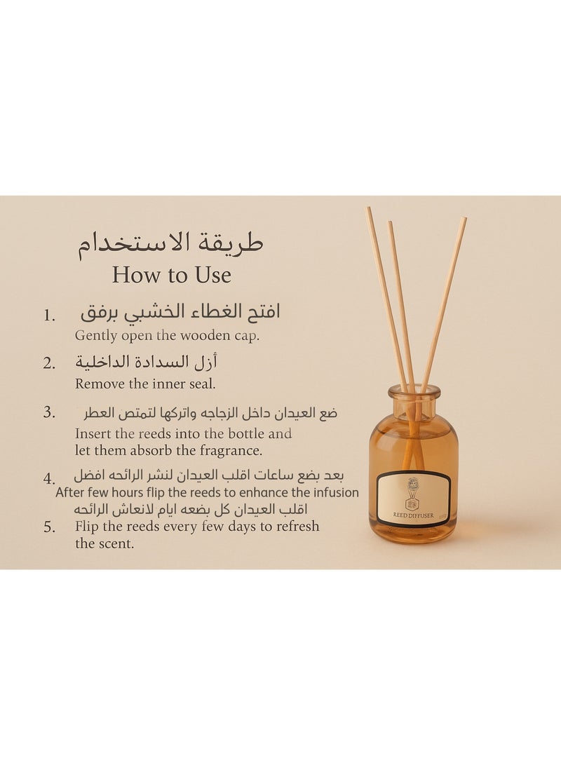 معطر العيدان الطبيعي رائحه السيزون - Image 2