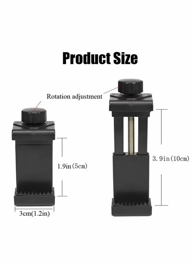 Head-Mounted Mobile Phone Mount First-Person View Live Shooting Bracket Holder for PhoneHead Strap Holder Kit Compatible with iPhone Smartphones and Action Camera - Image 3