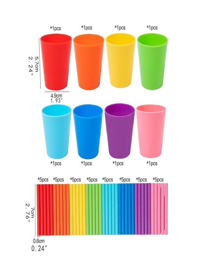 BlissCart لعبة BlissCart Color Cup التعليمية المحمولة للأطفال في مرحلة ما قبل المدرسة | لعبة تعليمية للأطفال الرضع | لعبة أنشطة للأطفال الرضع | لعبة حسية. - Image 2