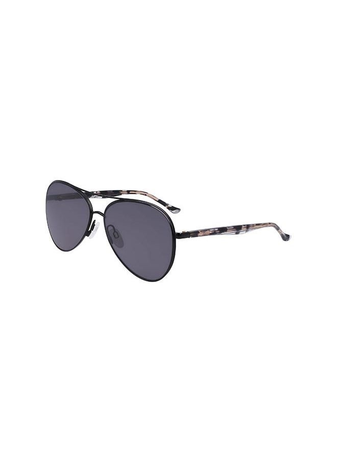 Donna Karan - نظارة شمسية أفياتور نسائية بإطار كامل من الأسيتات DO302S 5914 - Image 1