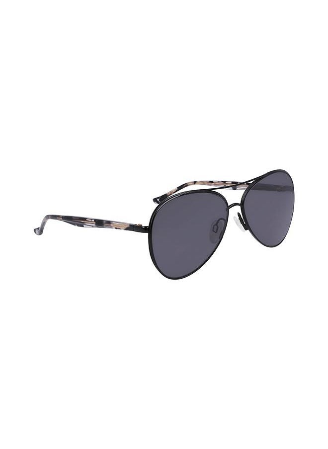 Donna Karan - نظارة شمسية أفياتور نسائية بإطار كامل من الأسيتات DO302S 5914 - Image 1