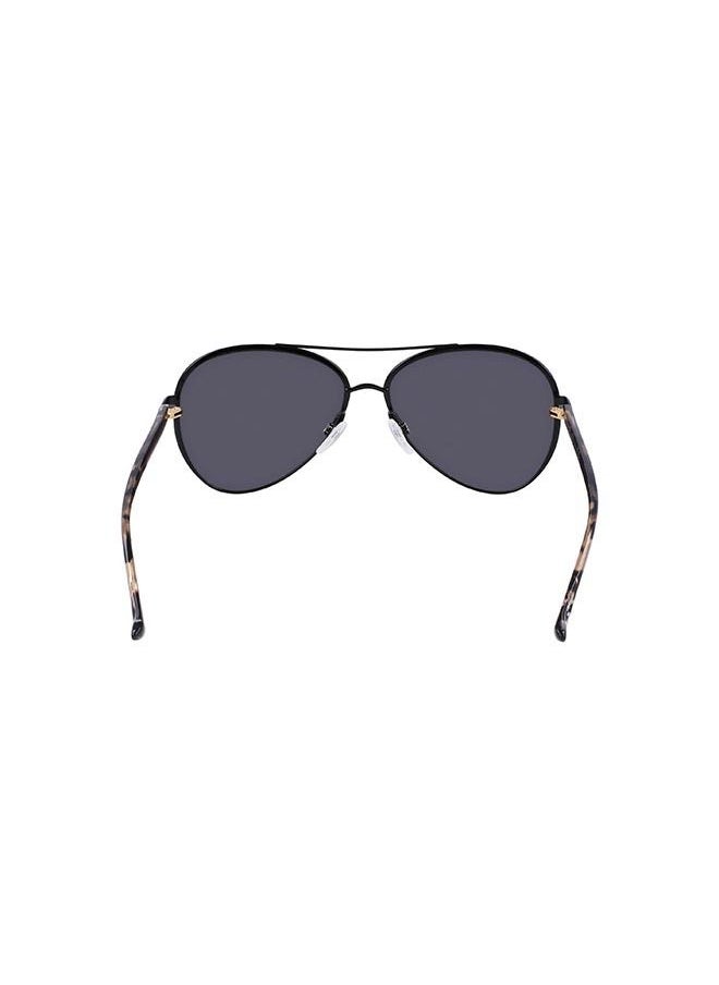 Donna Karan - نظارة شمسية أفياتور نسائية بإطار كامل من الأسيتات DO302S 5914 - Image 1