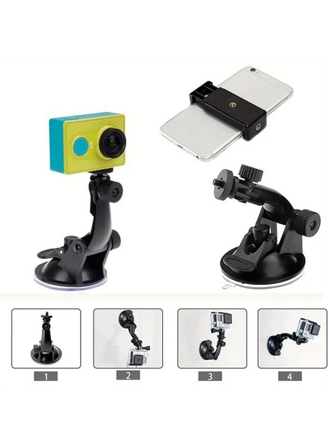 KK11 Model Car Suction Cup Mount for Action Cameras Windshield Dashboard Holder - Image 3