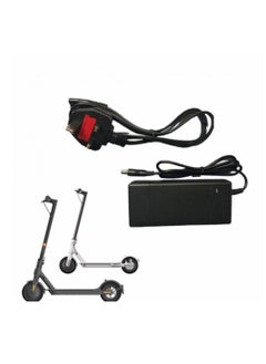 Rally UK Plug Electric Scooter Charger 42V 2A Power Supply Adapter for Xiaomi Electric Bike Scooter With 5mm Jack  - Image 1