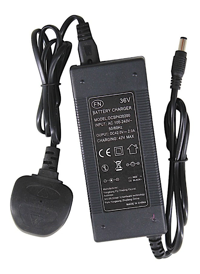 Rally UK Plug Electric Scooter Charger 42V 2A Power Supply Adapter for Xiaomi Electric Bike Scooter With 5mm Jack  - Image 2