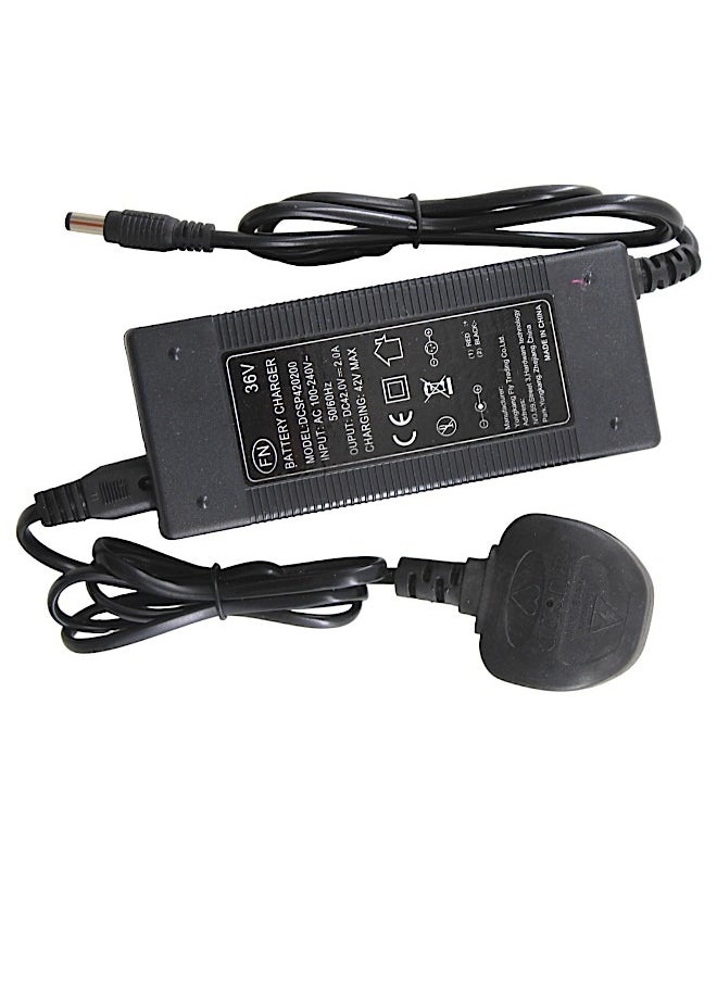 Rally UK Plug Electric Scooter Charger 42V 2A Power Supply Adapter for Xiaomi Electric Bike Scooter With 5mm Jack  - Image 4