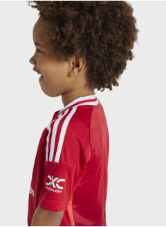 Adidas Kids Manchester United 24/25 Stadium Home Mini Kits  - Image 3