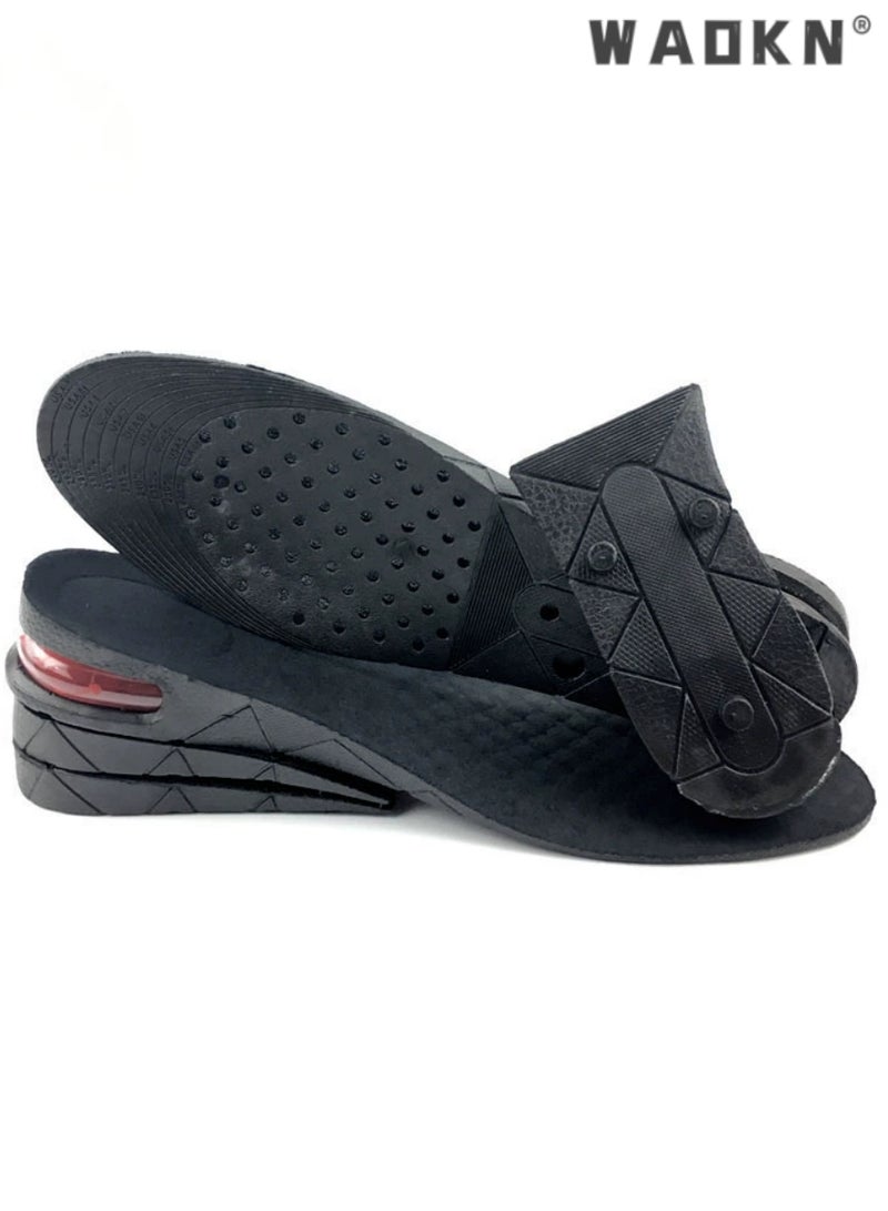 WAOKN Height Increase Insoles For Men | Unisex Height Boosters | Height Boosting Shoes For Men | Shoe Lifts Men | Height Insoles With Air Cushion | Even Up Shoe Leveler Men | 4 Layer - Image 5