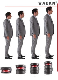 WAOKN Height Increase Insoles For Men | Unisex Height Boosters | Height Boosting Shoes For Men | Shoe Lifts Men | Height Insoles With Air Cushion | Even Up Shoe Leveler Men | 4 Layer  - Image 3