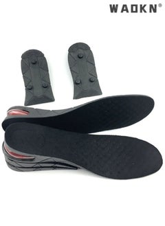 WAOKN Height Increase Insoles For Men | Unisex Height Boosters | Height Boosting Shoes For Men | Shoe Lifts Men | Height Insoles With Air Cushion | Even Up Shoe Leveler Men | 4 Layer  - Image 4