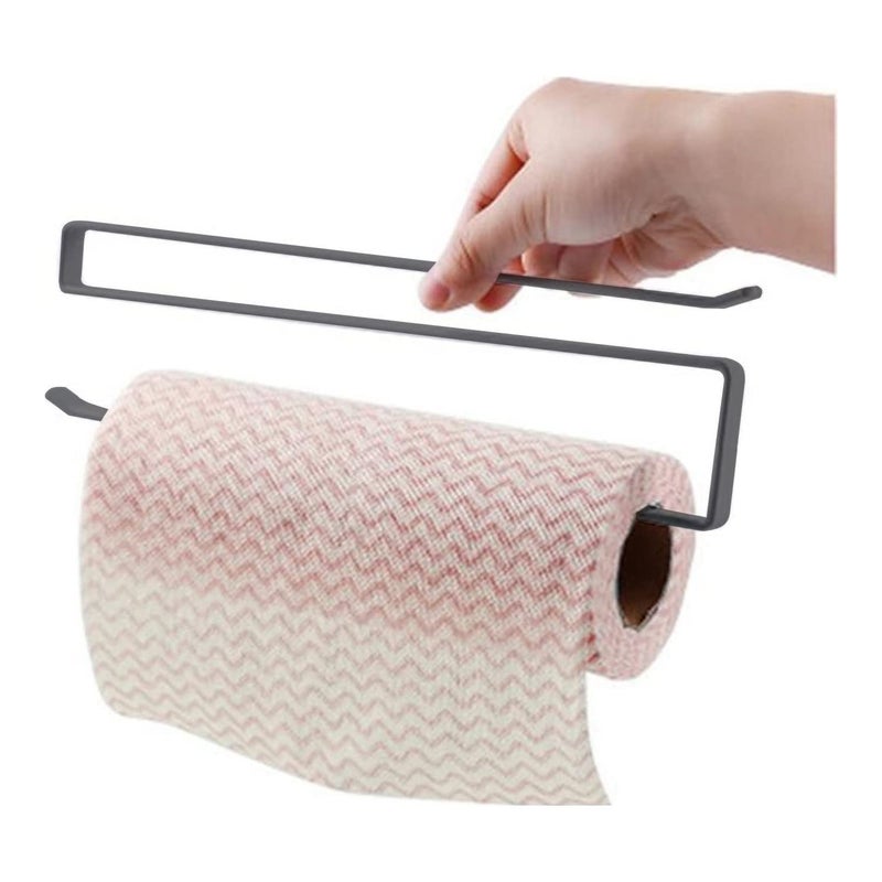 Genaric Paper Towel Holder for Kitchen Cabinet, Bathroom Cabinet, Paper Roll Towel Rack Stand Holder