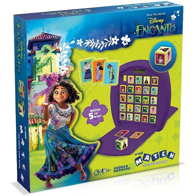 Top Trumps Winning Moves Encanto Match Board Game - Image 1