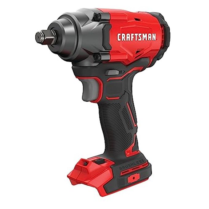 CRAFTSMAN V20 Cordless Impact Wrench, 1/2 Inch, Bare Tool Only (Cmcf920B) - Image 1