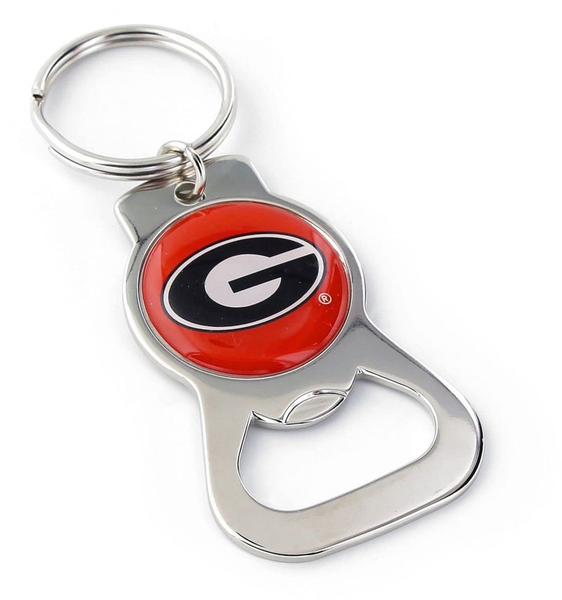 aminco NCAA Georgia Bulldogs Bottle Opener Keychain - Image 5