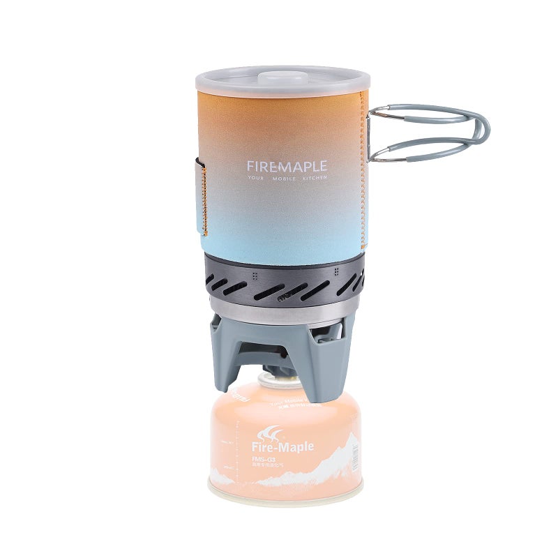Fire-Maple "Fixed Star 1" Personal Cooking System | Pot/Jet Burner Stove System with Electric Ignition | Ideal for Hiking, Camping, Backpacking, Fishing, Hunting Trips and Emergency Use Multi - Image 1