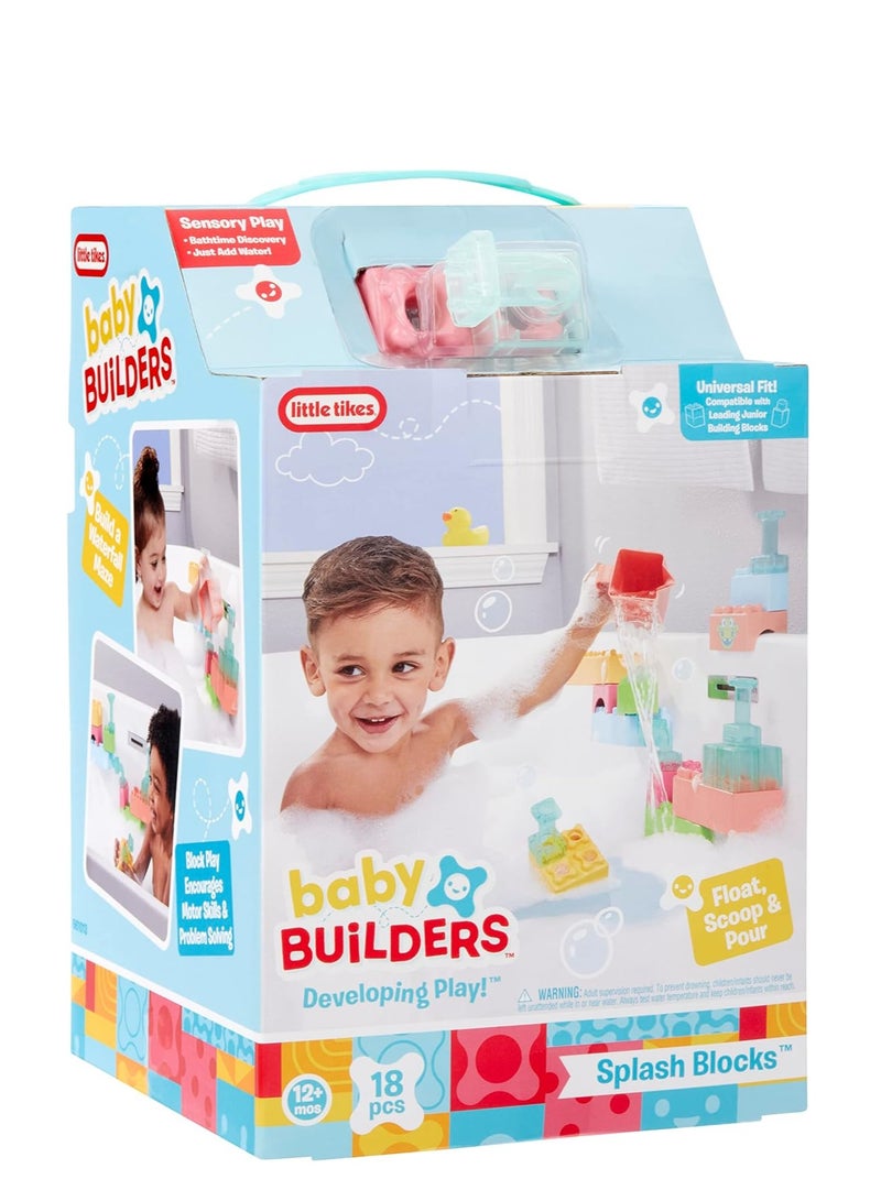 Little Tikes Baby Builders Splash Blocks - Image 3