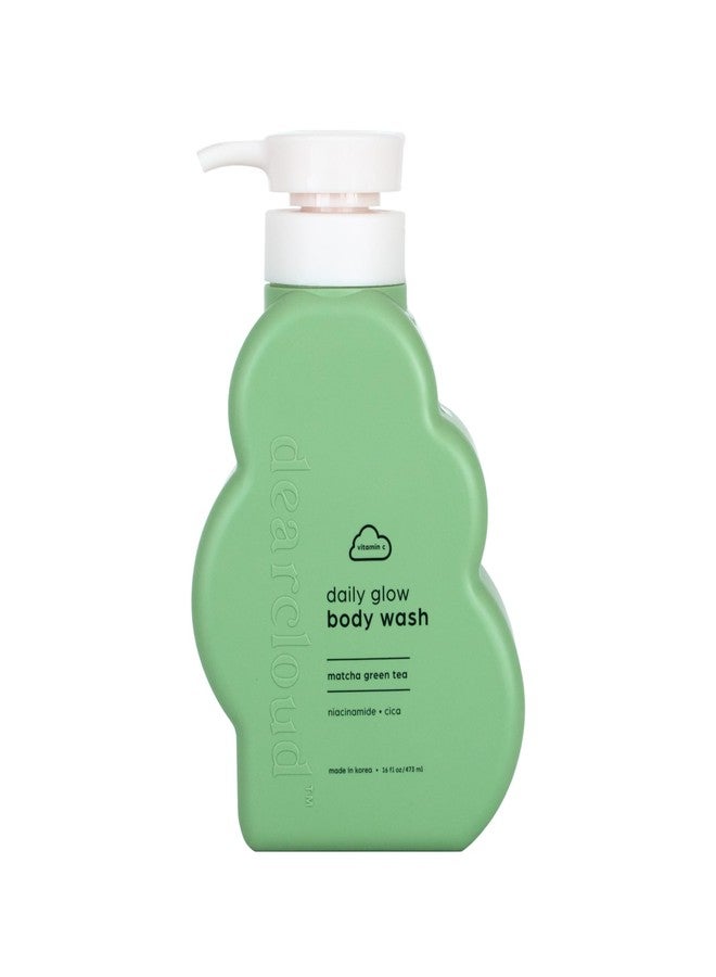 dearcloud مجموعة العناية بالجسم الفاخرة من دياركلاود - لوشن الجسم + غسول الجسم - حمض الهيالورونيك، الأحماض الأمينية، النياسيناميد وفيتامين C مجموعة هدايا العناية الذاتية (شاي ماتشا الأخضر) - Image 2