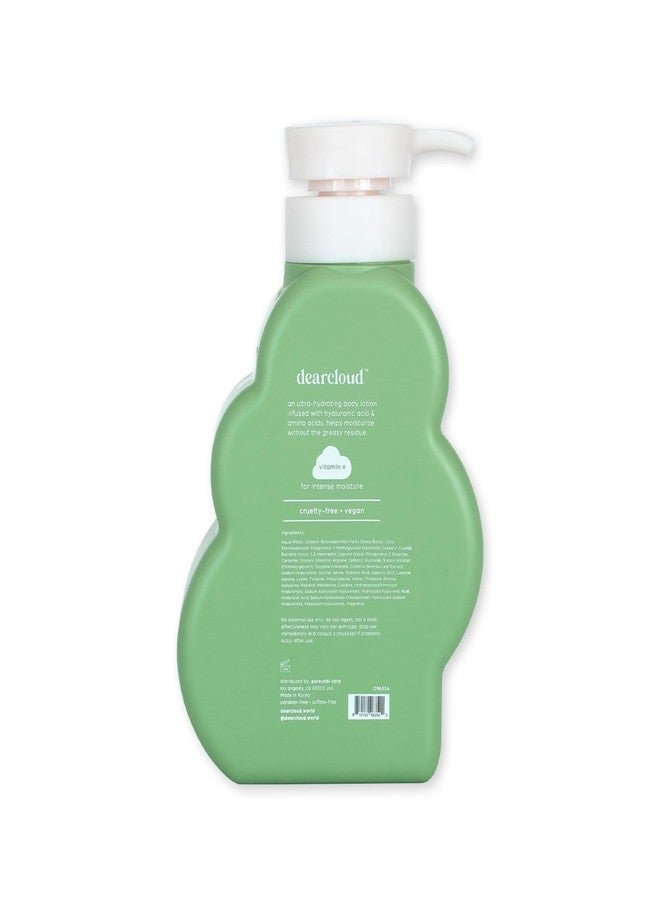 dearcloud مجموعة العناية بالجسم الفاخرة من دياركلاود - لوشن الجسم + غسول الجسم - حمض الهيالورونيك، الأحماض الأمينية، النياسيناميد وفيتامين C مجموعة هدايا العناية الذاتية (شاي ماتشا الأخضر) - Image 5