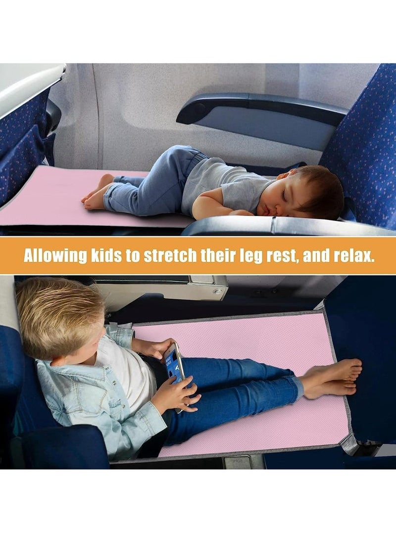 Airplane Bed for Toddler, Airplane Footrest for Kids Seat Extender, Portable Toddler Travel Bed