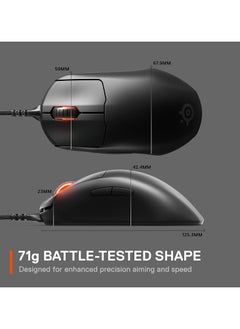Steel Series SteelSeries Prime+ Precision Esports RGB Wired Gaming Mouse  - Image 5